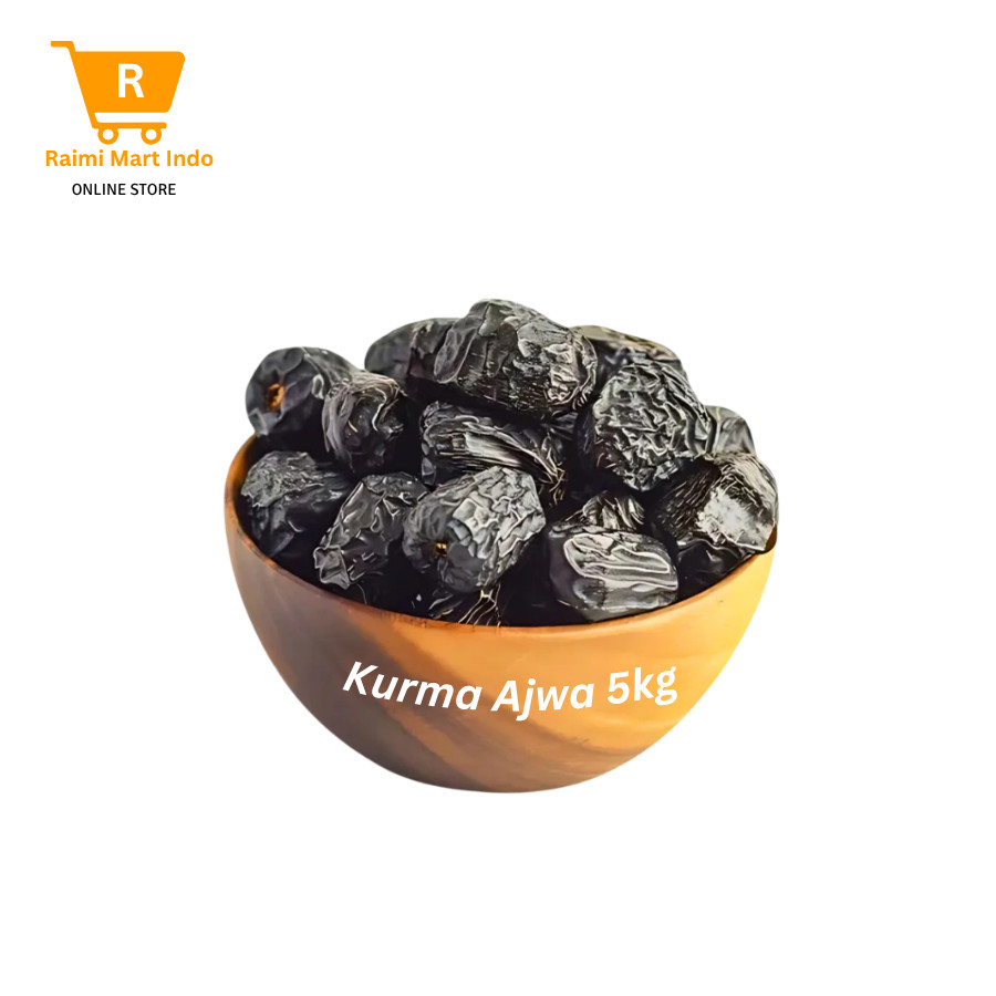 

Kurma Ajwa/Kurma Nabi 1box isi 5kg - 1kg