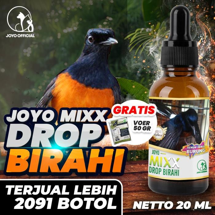 VITAMIN PENURUN BIRAHI | VITAMIN DROP BIRAHI BURUNG | VITAMIN BURUNG OVER BIRAHI DAN NGELOWO | JOYO 