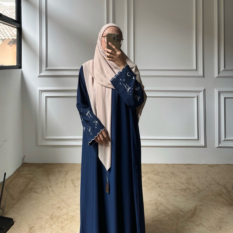 MOONALISA ABAYA hi.shafiyya hijab shafiyya/Terbaru