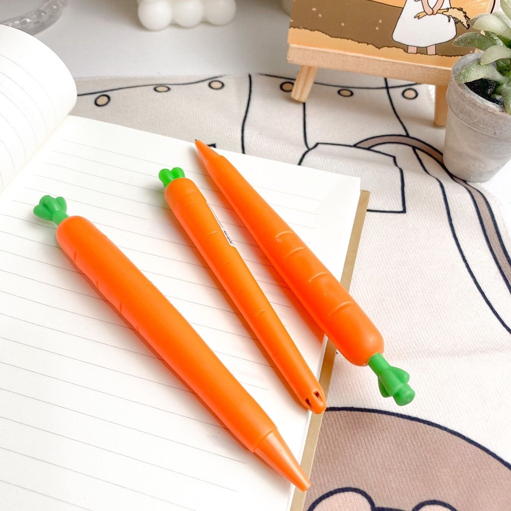 

READY PENSIL CETEK / MEKANIK BENTUK WORTEL CARROT ALAT TULIS LUCU READY COD