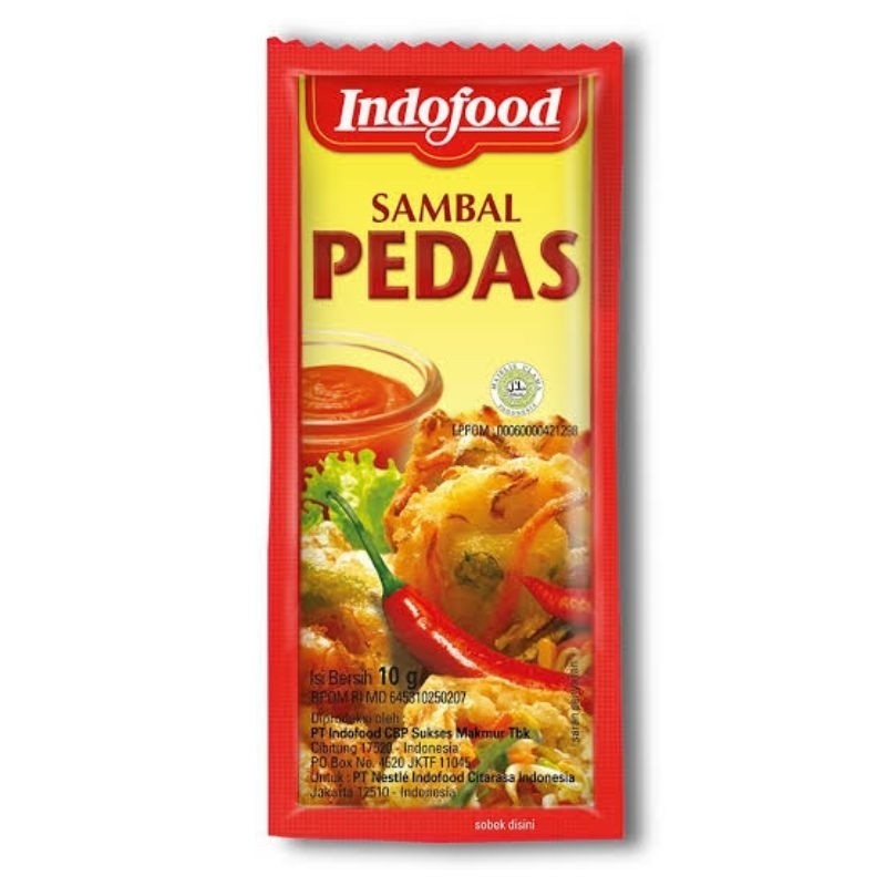 

Unicorn - Sambel Pedas / Sambal Saos Indofood Kemasan Sachet (10Gr)