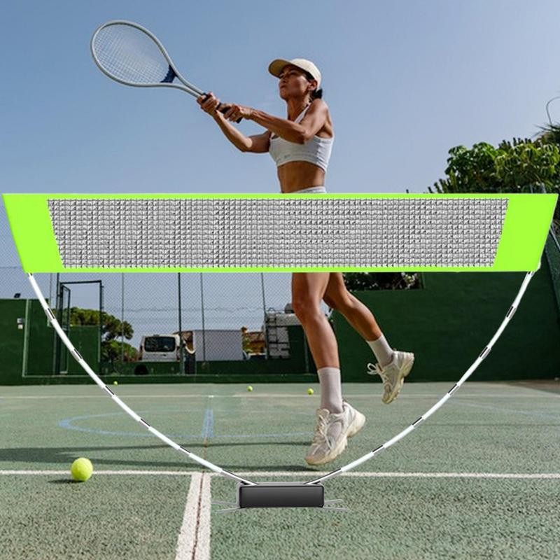 Portable Folding Badminton Net Outdoor Home Outdoor Simple Frame Badminton Net For Pickleballs Tenni