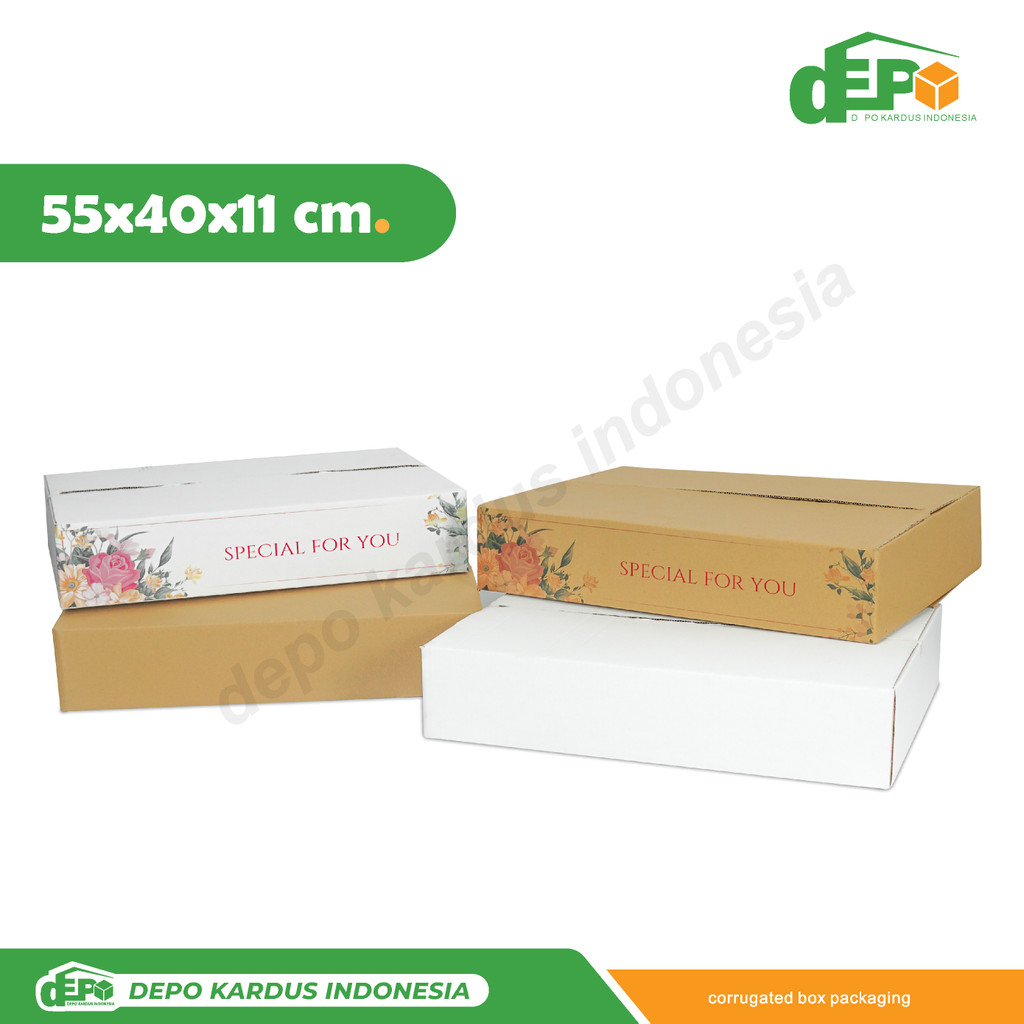 

Box 55X40X11 (Bucket Volume 4 kg) Kardus/Karton/Bucket/box bucket/hampers/box normal/Normal/tinggi11