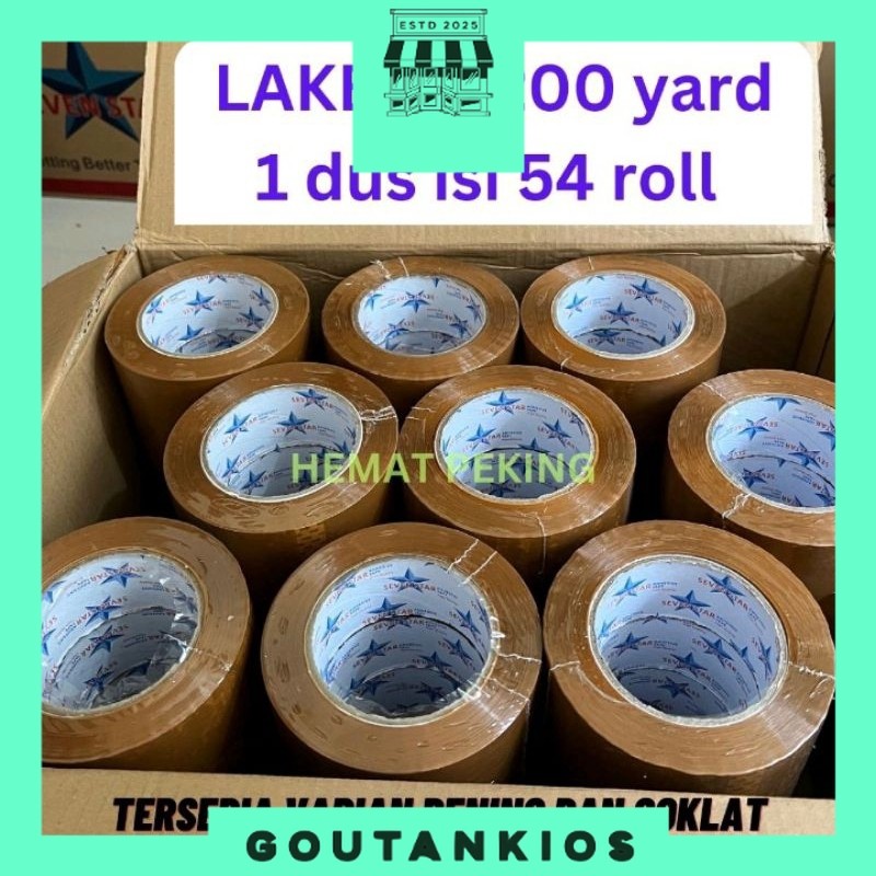 

Lakban 200 Yard 1 Dus Isi 54 Roll