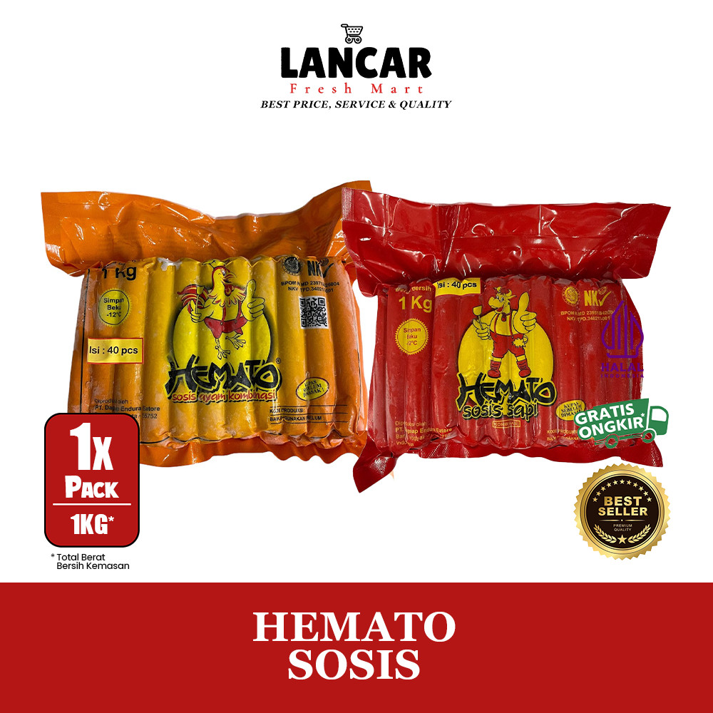 

HEMATO SOSIS AYAM - SAPI 1KG