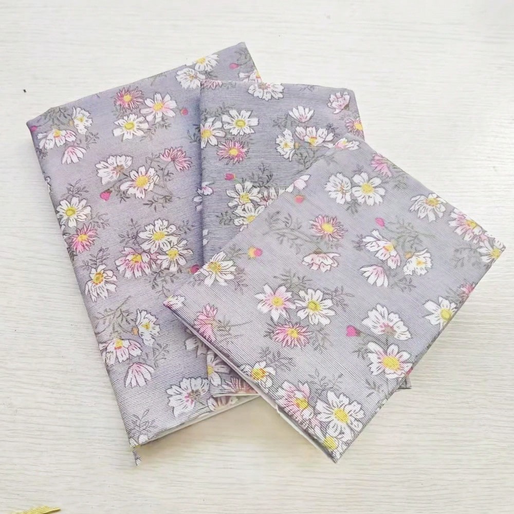 

Fromthenon A5 A6 Pink Floral Book Cover Planner Case Cover Protective Shell Journal Cover Protector Office Stationery Supplies