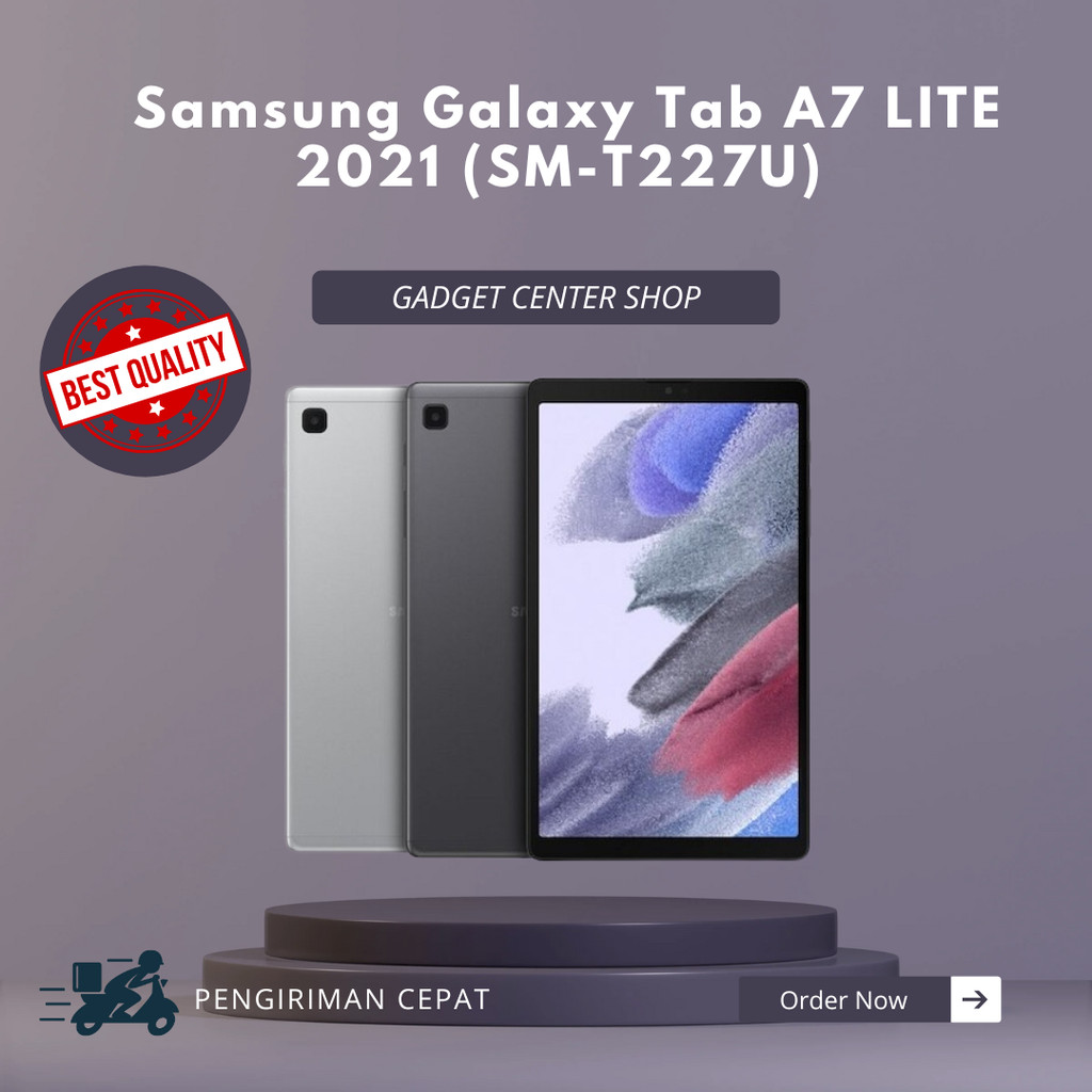 Samsung Galaxy Tab A7 LITE 2021 (SM-T227U) Wifi Only Second ORIGINAL | GADGET CENTER