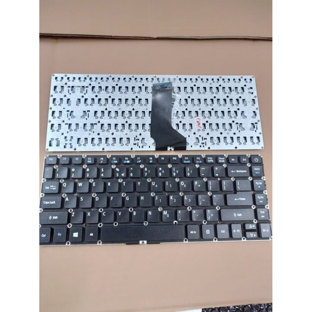 Acer Keyboard Laptop Acer Aspire E14 E5 E5-476G E5-476 E5-475G E5-475 Hitam