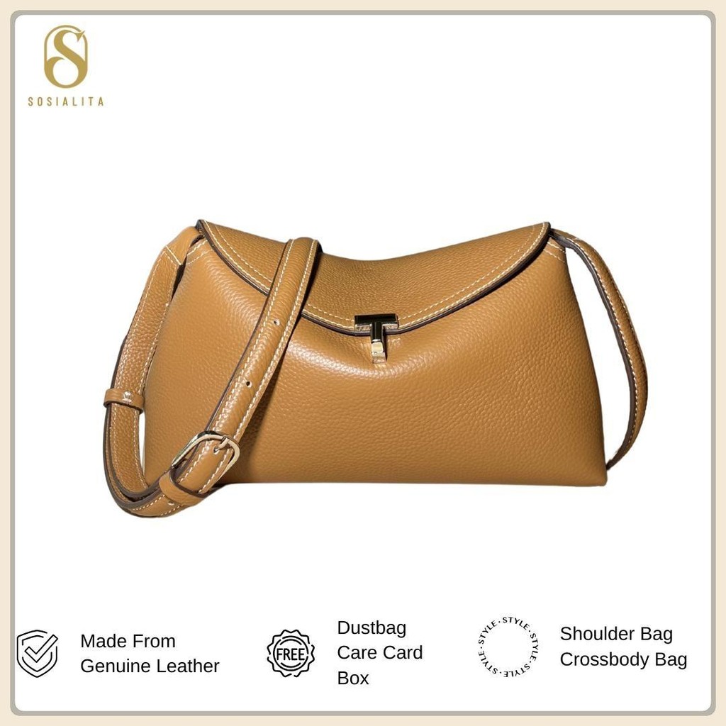 Landy Genuine Leather Bag Tas Kulit Asli Tas Wanita Tas Selempang Tas Bahu Shoulder Bag