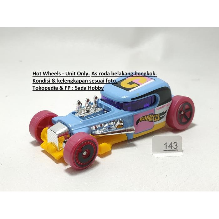 IP3... Hot Wheels Hotwheels Art Cars Mod Rod Unit Only 2ND