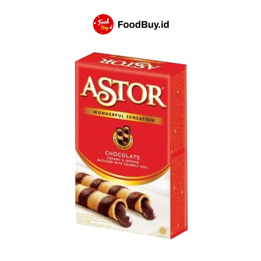 

Astor Chocolate Creamy and Intense Matched with Crumbly Roll 40 gr