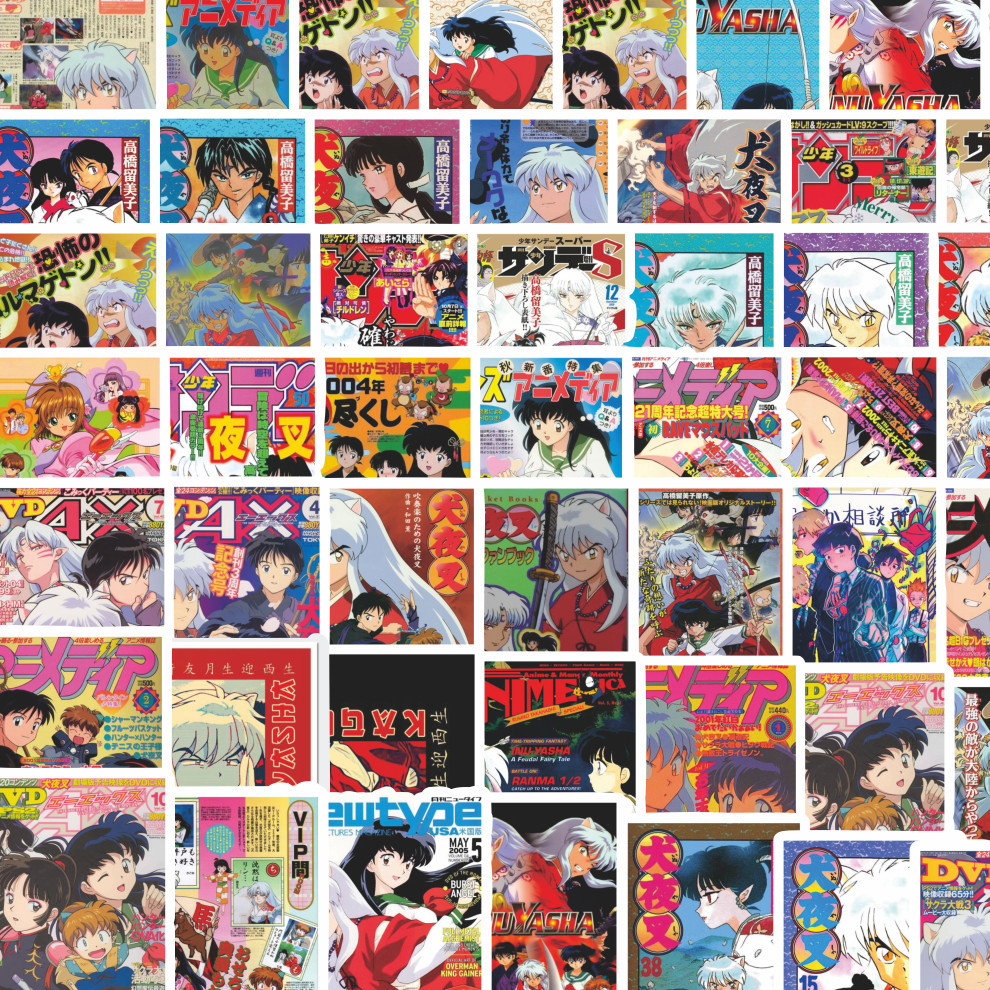 

Stiker Cutting Pack Poster Kertas Kraft Desain Anime Jepang Inuyasha Isi 100Pcs Series Aesthetic Lucu Keren Untuk Koper Bahan Vynil