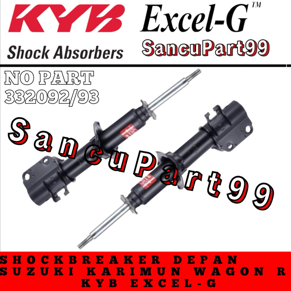 SHOCKBREAKER DEPAN SUZUKI KARIMUN WAGON R KYB EXCEL-G ORIGINAL