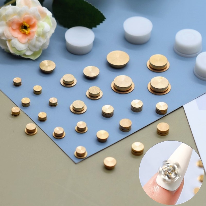 

SNASAN 10pcs Mini Rotating Bearing For Nail Art Jewelry Making Phone Case Decoration DIY Handmade Accessories Jewelry Findings