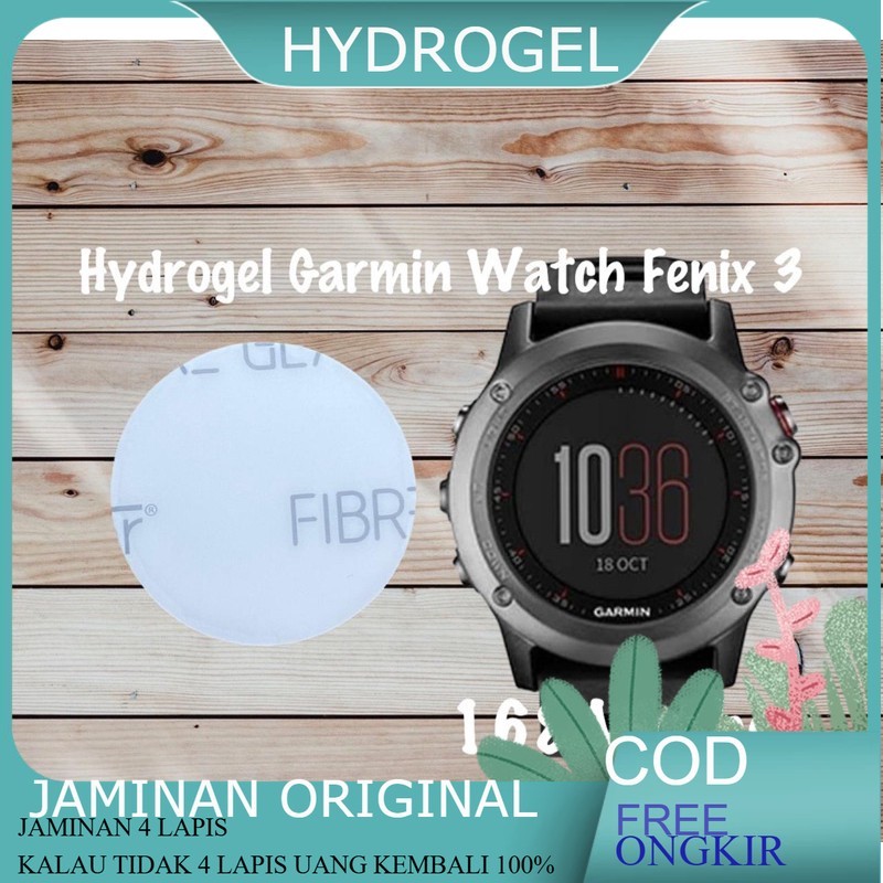 Garmin Watch Fenix 3 Anti Gores Hydrogel Screen Protector Gel/Jelly