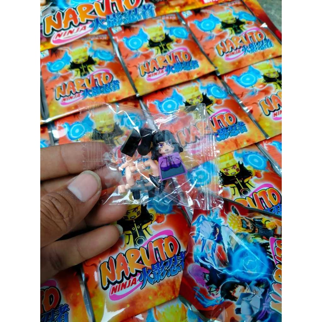 MAINAN ROBOT SUSUN NARUTO NINJA / MAINAN ROBOT ARMY TEAM BUILDING BLOCK MAN SERIES