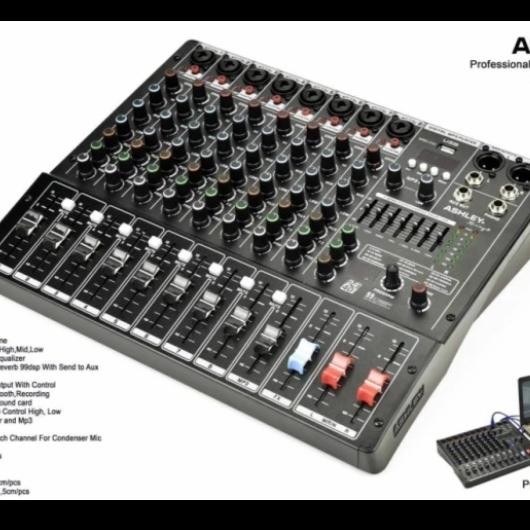 Professional Mixing Console ASHLEY MIXING 8 8Channel Original