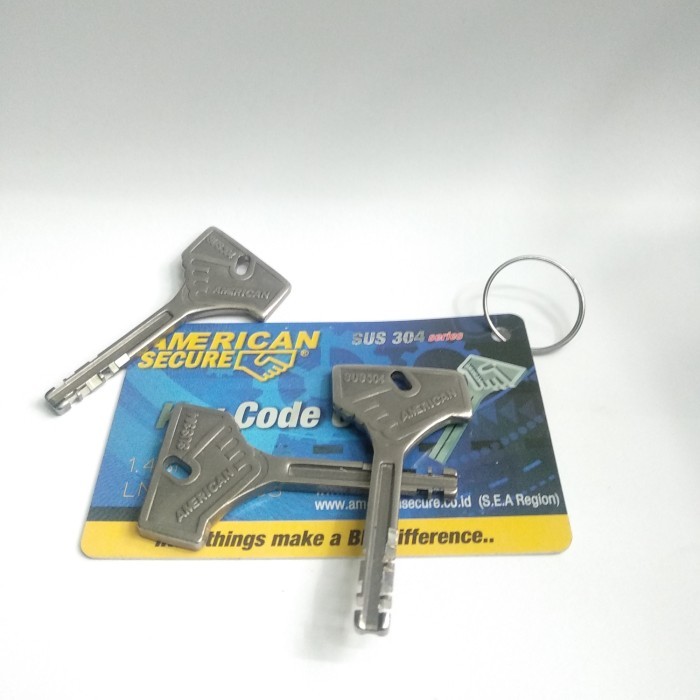 AMERICAN SECURE Duplikat Kunci