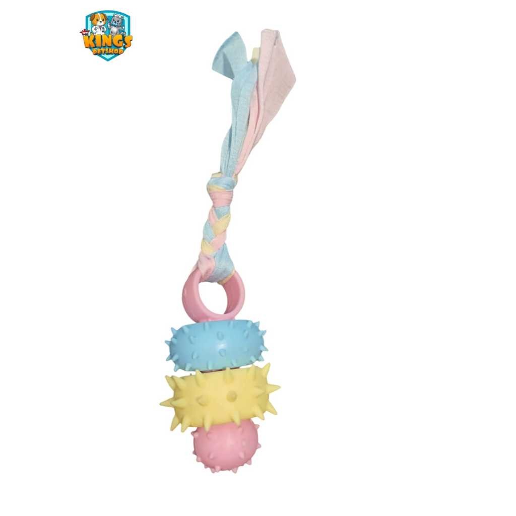 

DOG TOYS CHEW BALL CLOTH STRIP / Mainan Gigitan Anjing