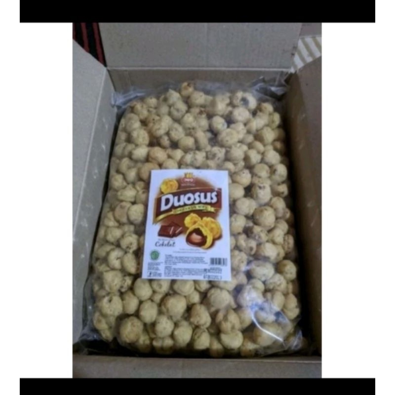 

Sus kering isi coklat 500gram