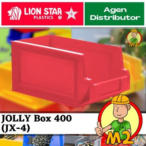 

Lion Star JX-4 Kotak Sparepart / Kotak Baut / JOLLY Box no.400 - Biru