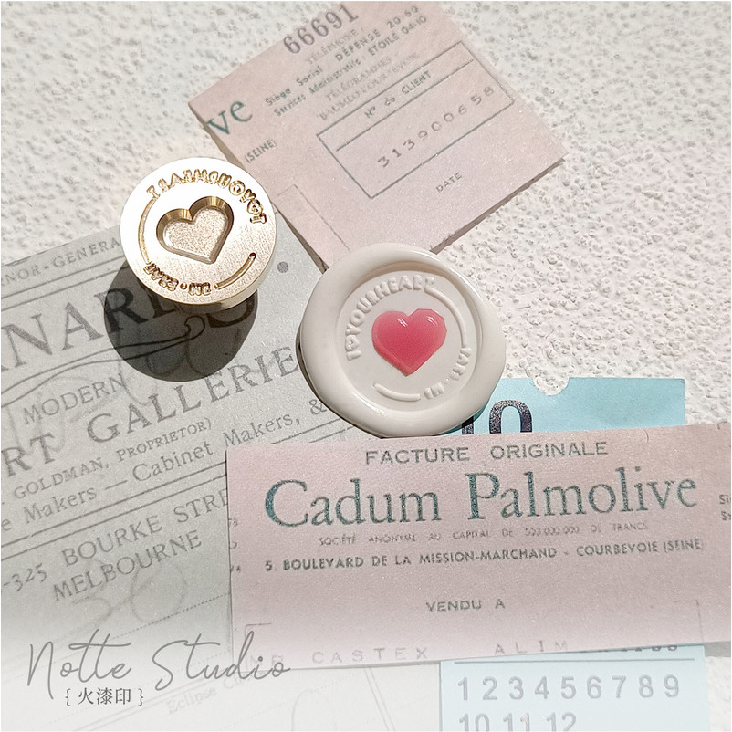 

New Wax Seal Stamp Envelope Scrapbook Fire Paint DIY Embossed Seal Copper Head 3d Special-Shaped Relief Metal Seal Brass Head