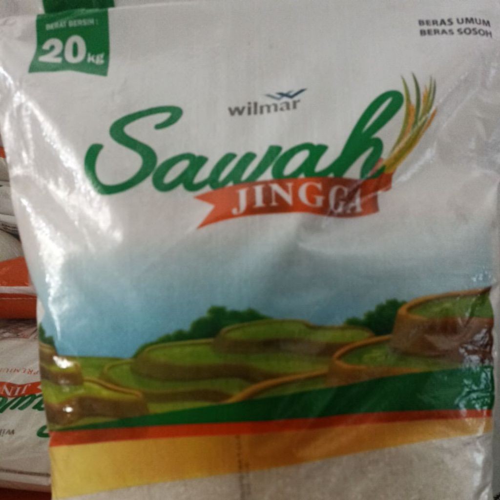 

Beras Sawah Jingga Premium 20kg, Beras putih, Beras Enak, Beras Pulen
