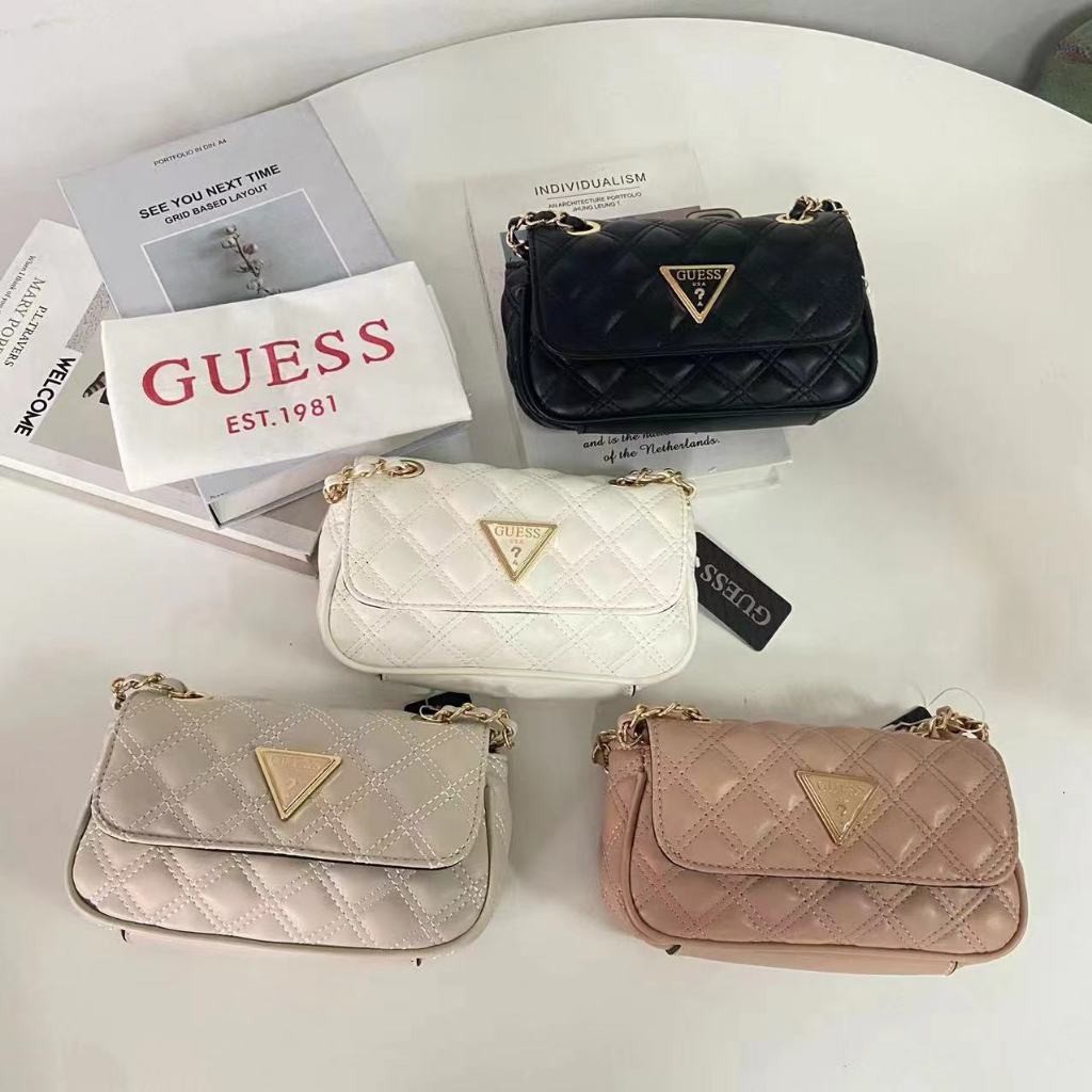 FG67YU Tas Wanita Kekinian Import - Gu3ss Bag - Sling Shoulder Bag #2552