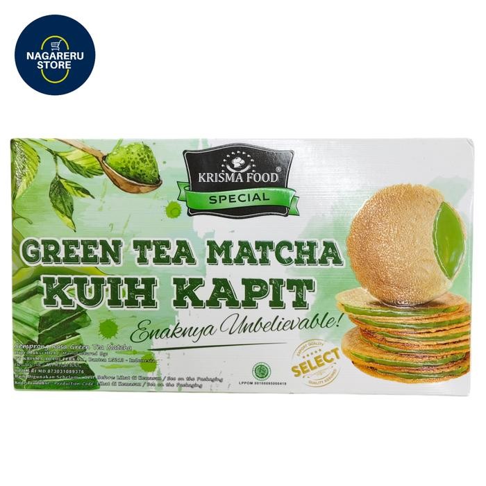 

Krisma food green tea matcha kuih kapit 100gr