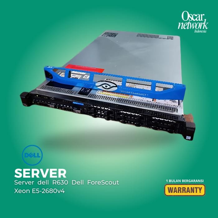 Server dell R630 Dell ForeScout Xeon E5-2680v4