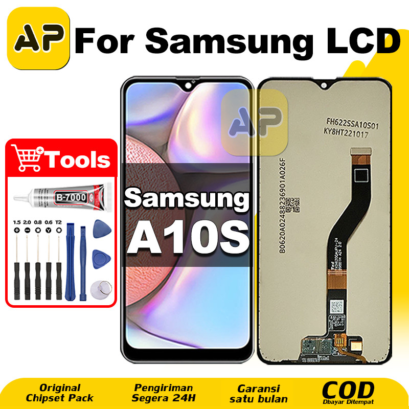 Original LCD FOR Samsung A10S TouchscreenFullset Asli Ori Berkualitas CompatibleGlassTouch Screen CO
