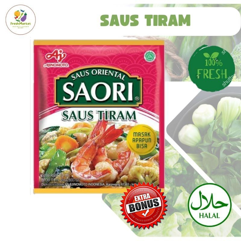 

Saori Saus Saos Tiram 23 Ml Sayurinstant