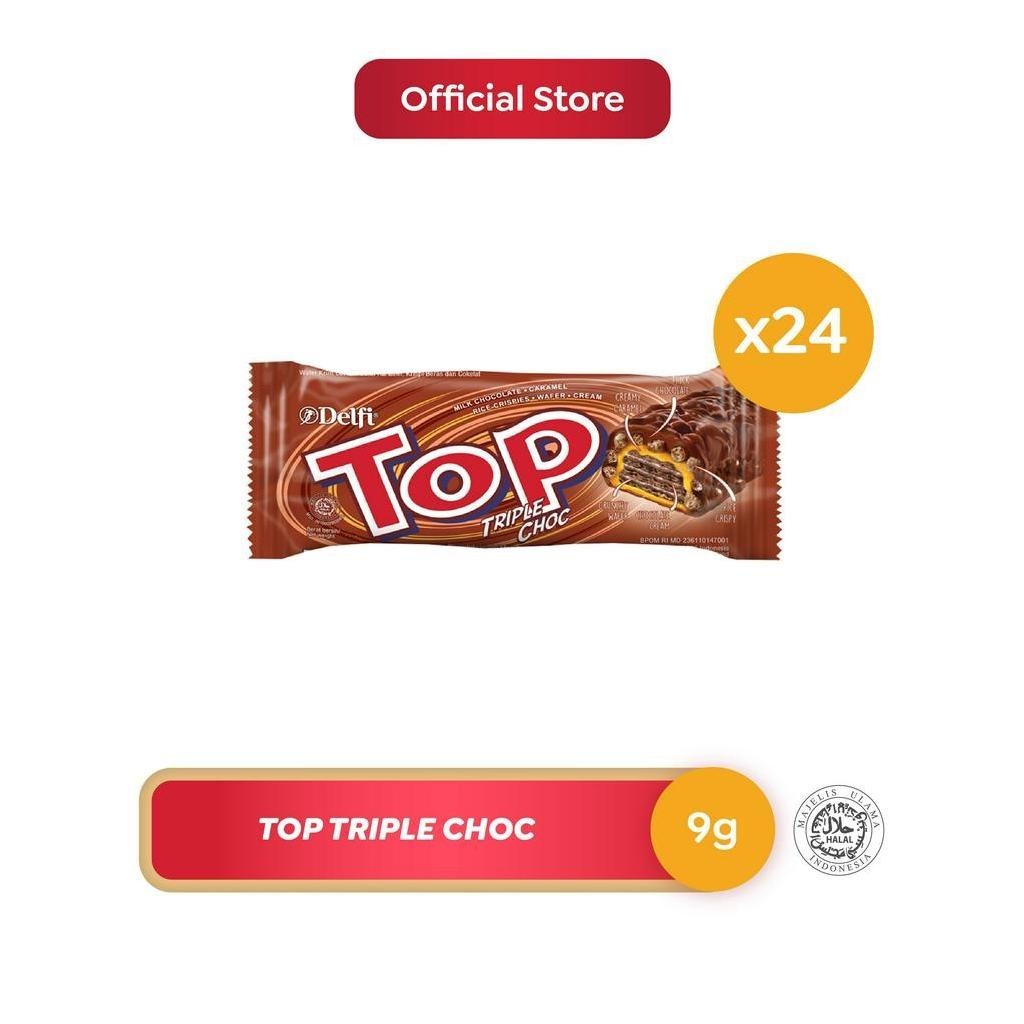 

Delfi Top Triple Chocolate 9 g ( 24pcs / Box )