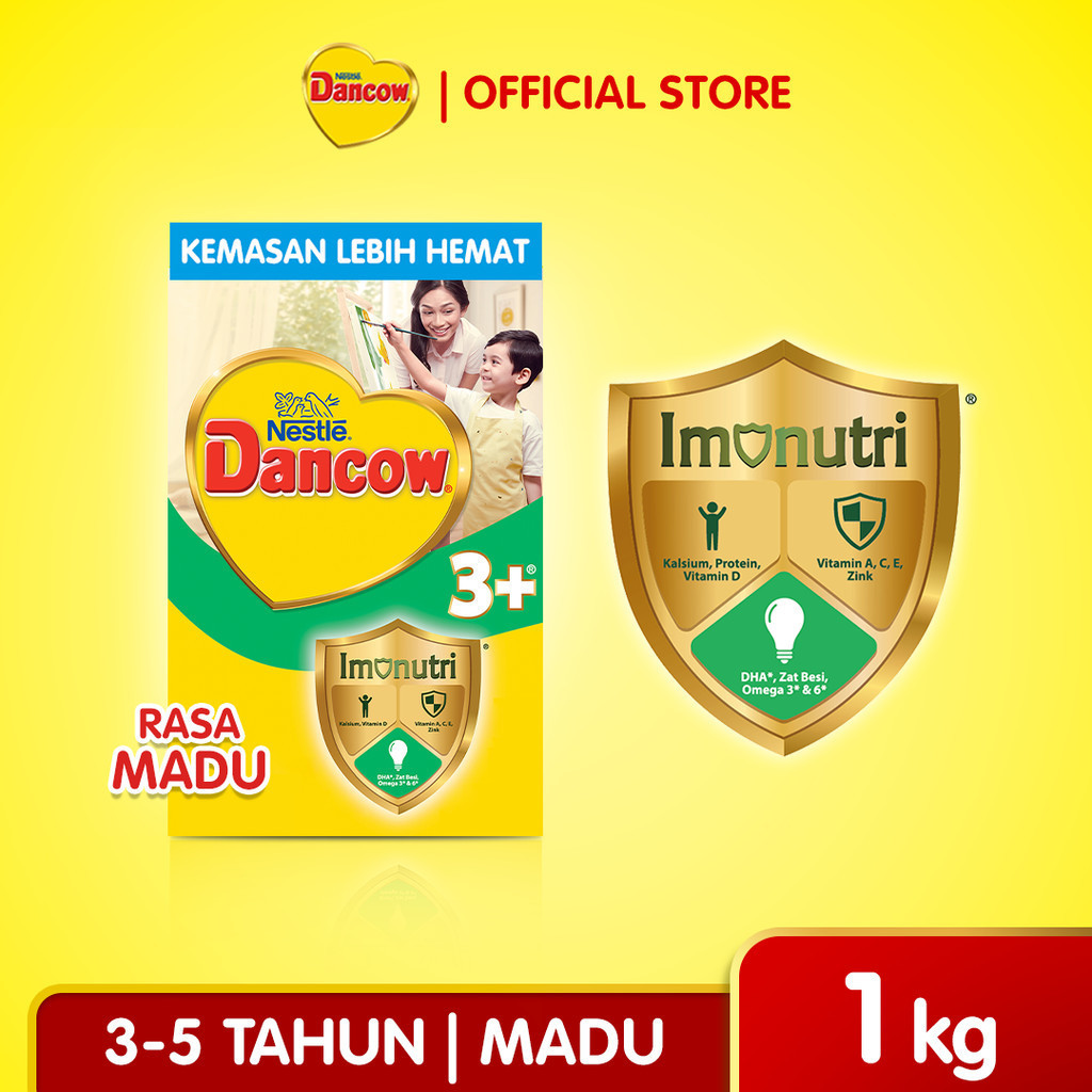 DANCOW 3+ Madu 1Kg
