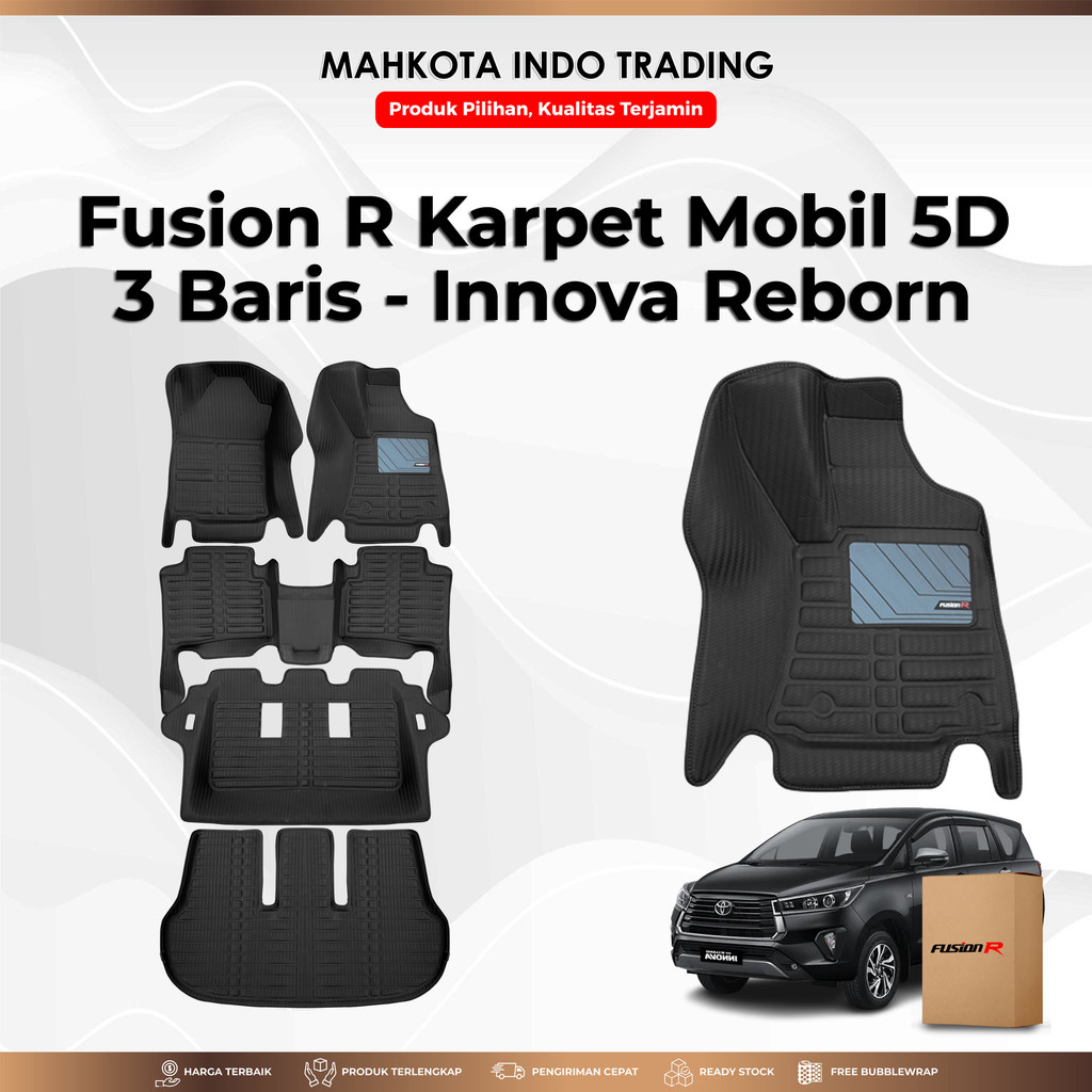 Fusion R Karpet Mobil 5D Innova Reborn  Premium