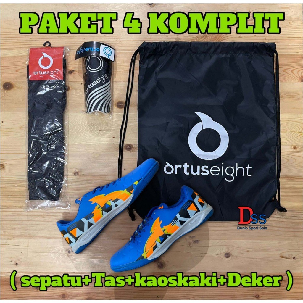 Sepatu Futsal Ortus Lengkap Terbaru Sepaket Lengkap Murah Bergaransi Toko/Terbaru