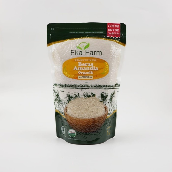 

SN07 Beras Organik Diabetes Amandia 1 kg IG Rendah