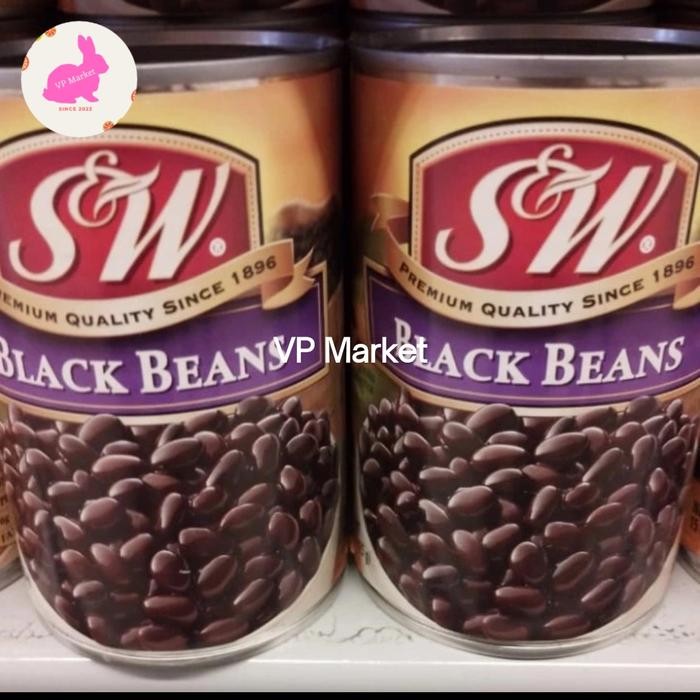 

S&W Black Beans 425gr - Kacang Hitam