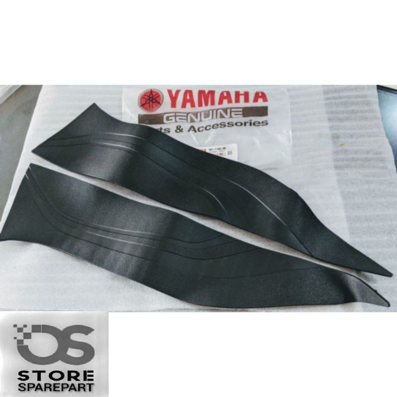 Bordes, Karpet, karet, lantai Pijakan kaki Aerox 155 2017-2020 kanan atau kiri Original Yamaha