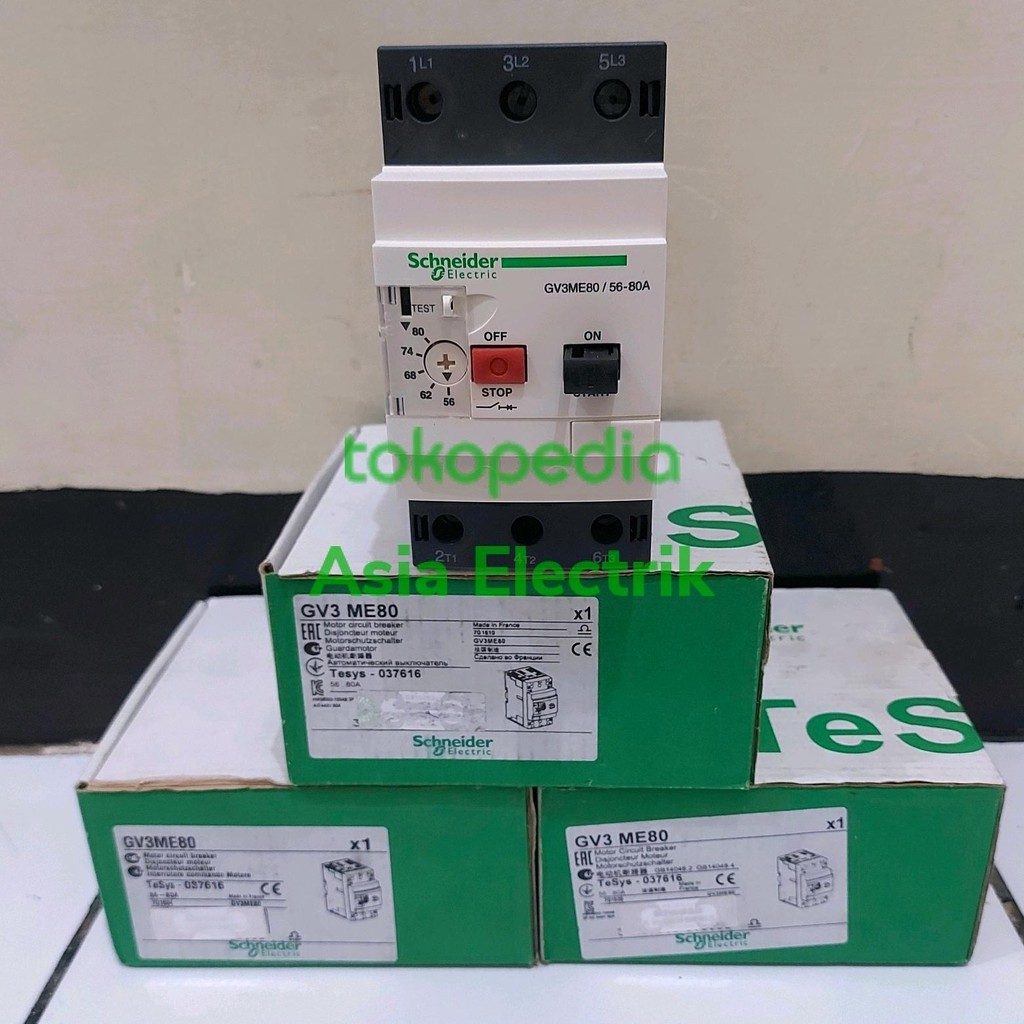 GV3ME80 /56-80A SCHNEIDER ORIGINAL