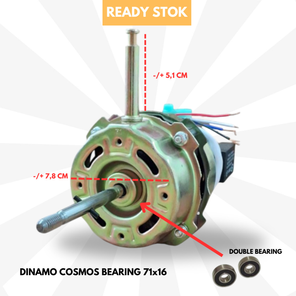 DINAMO KIPAS ANGIN Cosmos BEARING / MOTOR KIPAS ANGIN Cosmos BEARING