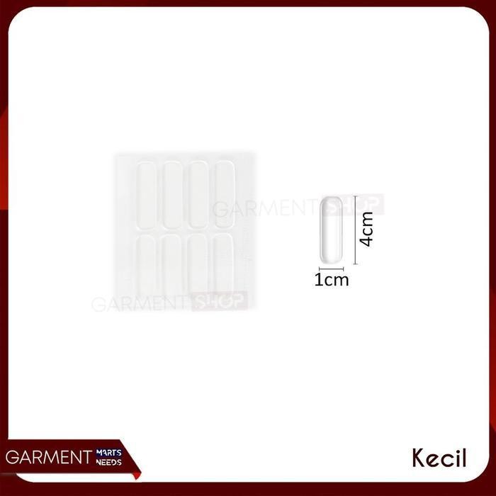 

[Produk Baru Berkualitas Garansi] Tempelan Penahan Pintu Silikon Karet Ganjalan Laci Transparan Dinding Perekat Kuat Anti Benturan Serbaguna - KECIL - 8 PCS Paling Laris