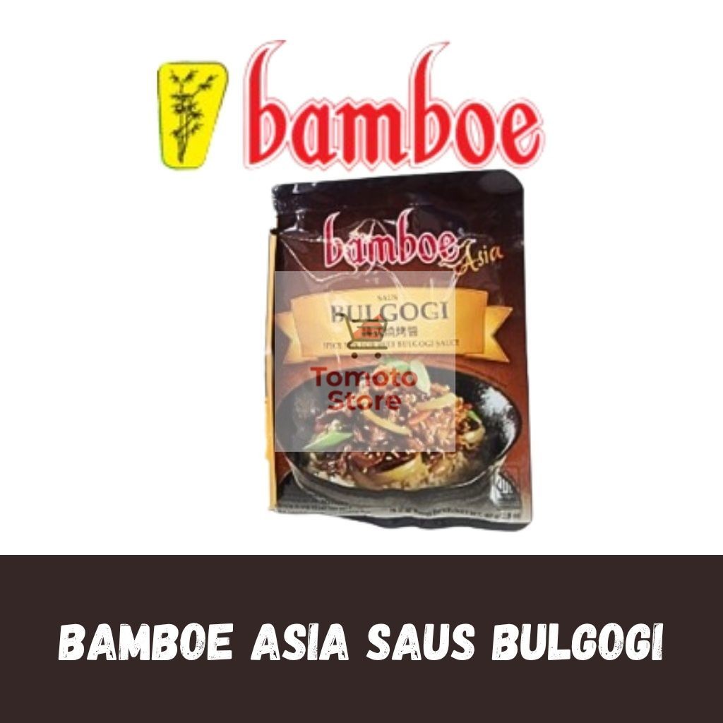 

✨ TOMOTOSTORE ✨ BAMBOE Asia Bumbu Beef Bulgogi Sauce