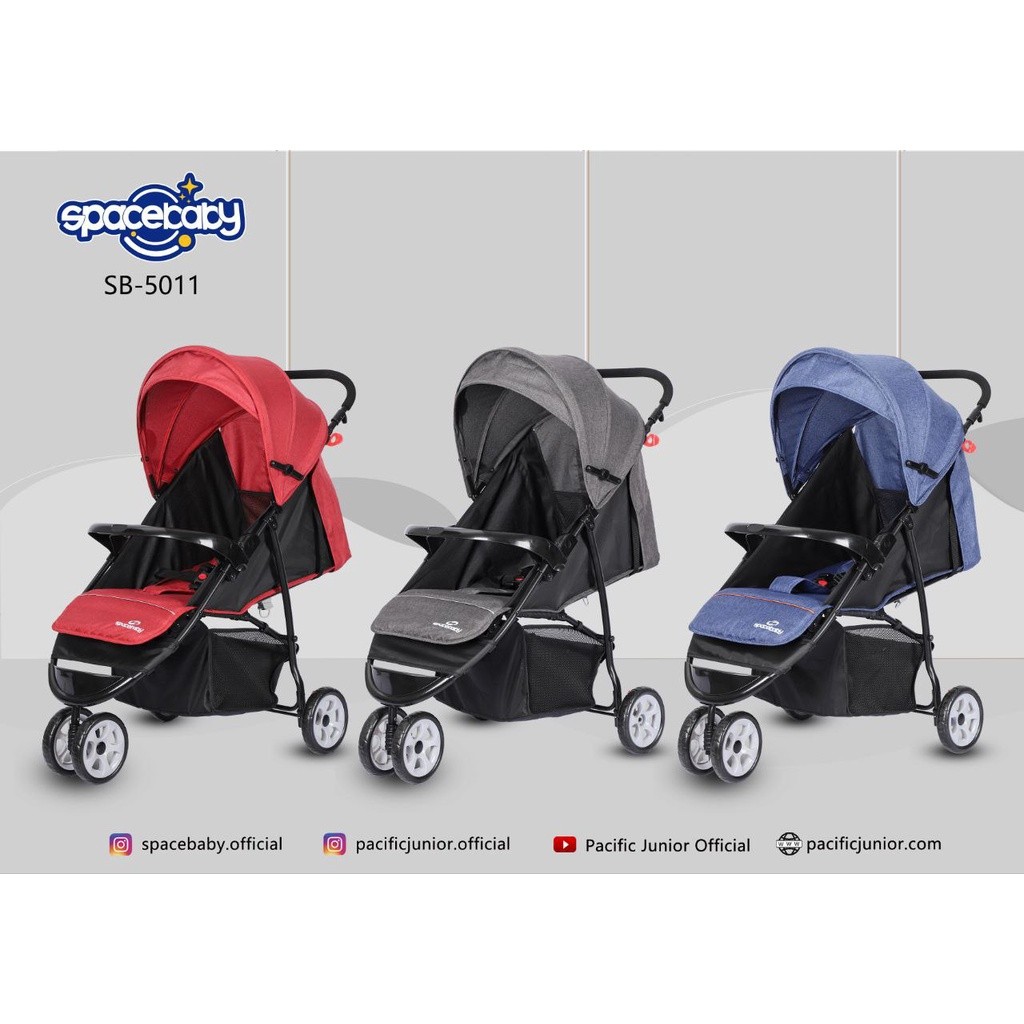 Stroller Bayi Space Baby SB-5011 ( Roda Tiga) BEST SELLER