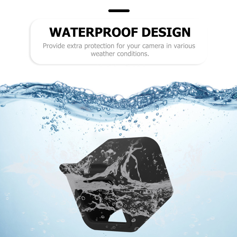 Waterproof Case For Wyze Cam V3 Security Camera Protective Cover Skin Silicone Case Mount Bracket Fo