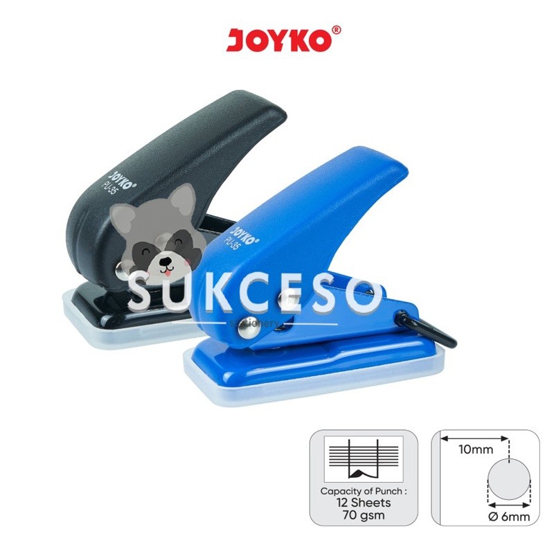 

Joyko Punch PU-35 / Pembolong Kertas Satu Lubang One Hole Punch Joyko
