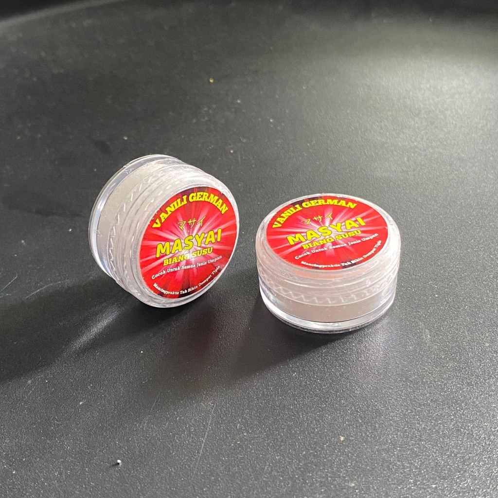 Vanili Jerman Masyai Murni Biang Susu Bubuk Ekonomis Wangi Tajam 5gram campuran umpan pancing