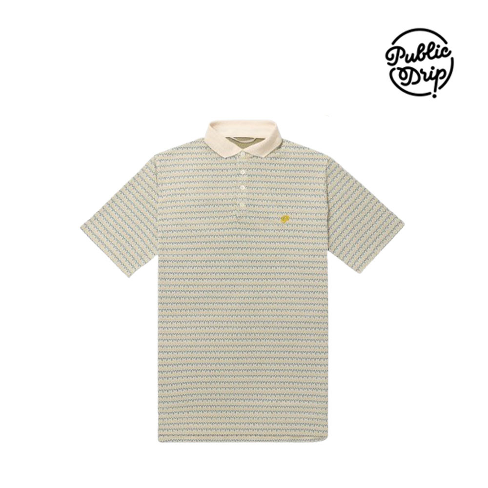 PUBLIC DRIP Baju Polo Pria STRIP Baju Polo Golf, Kaos Polo Premium, Pakaian Golf Branded, Fashion Ol