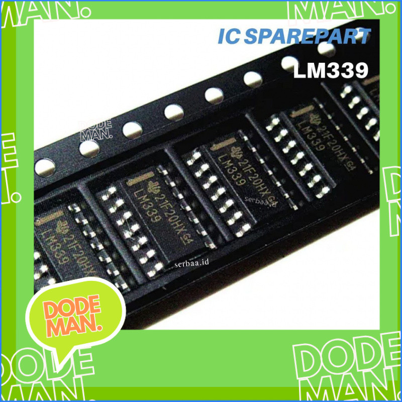 

LM339DR LM339 SOP-14 Chip Operational Amplifier Comparator IC - DODEMAN