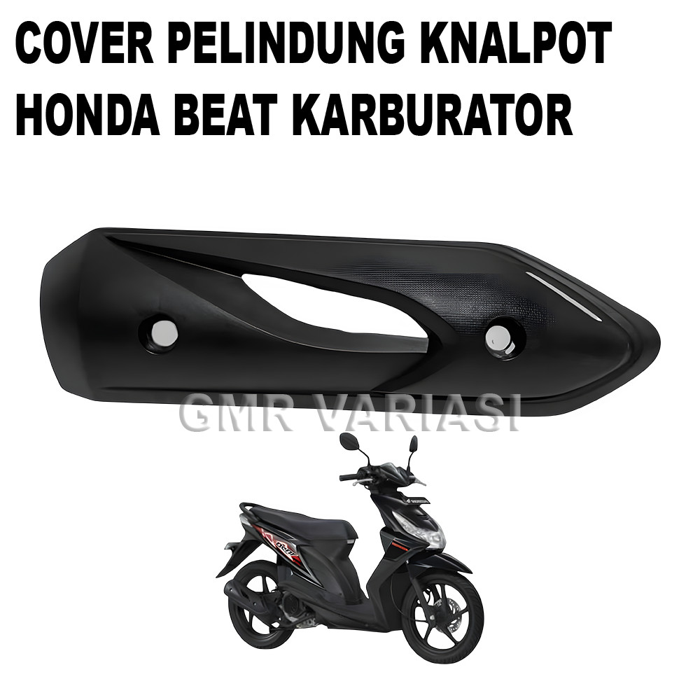 Cover knalpot beat karbu cover tameng knalpot honda beat karbu tutup knalpot honda beat lama